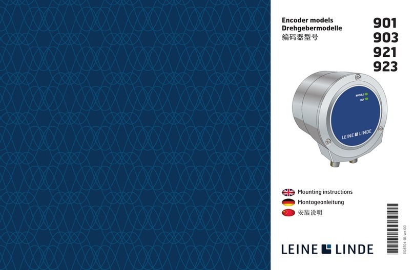 Leine Linde 901 Mounting instructions