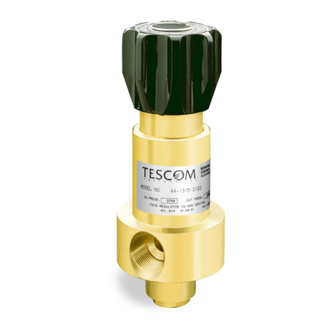 Emerson TESCOM 44-1300 Series User manual