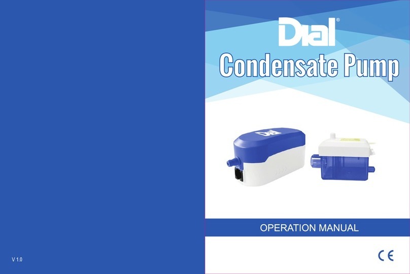 DIAL CP-M S-36LH-110-230 Operation manual