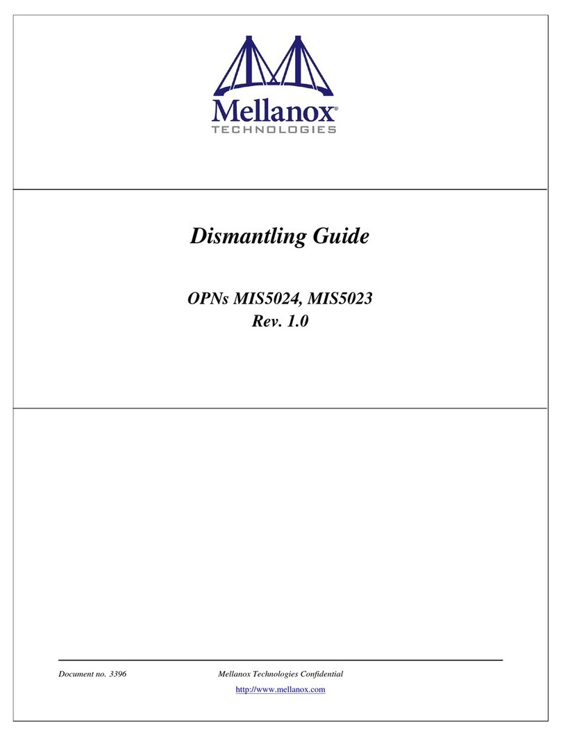 Mellanox Technologies MIS5024 User manual