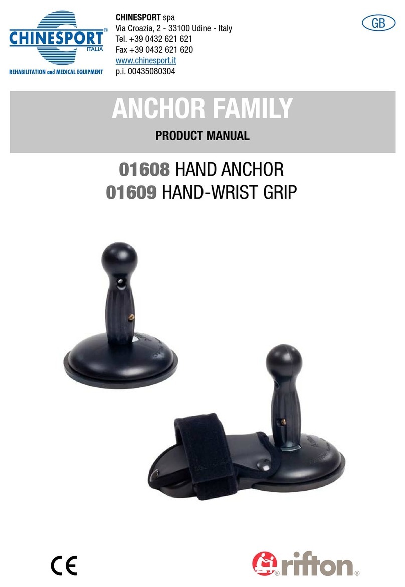 chinesport Anchor Series product manual chinesport Anchor Series product manual
