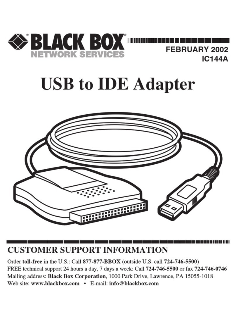 Black Box IC144A manual