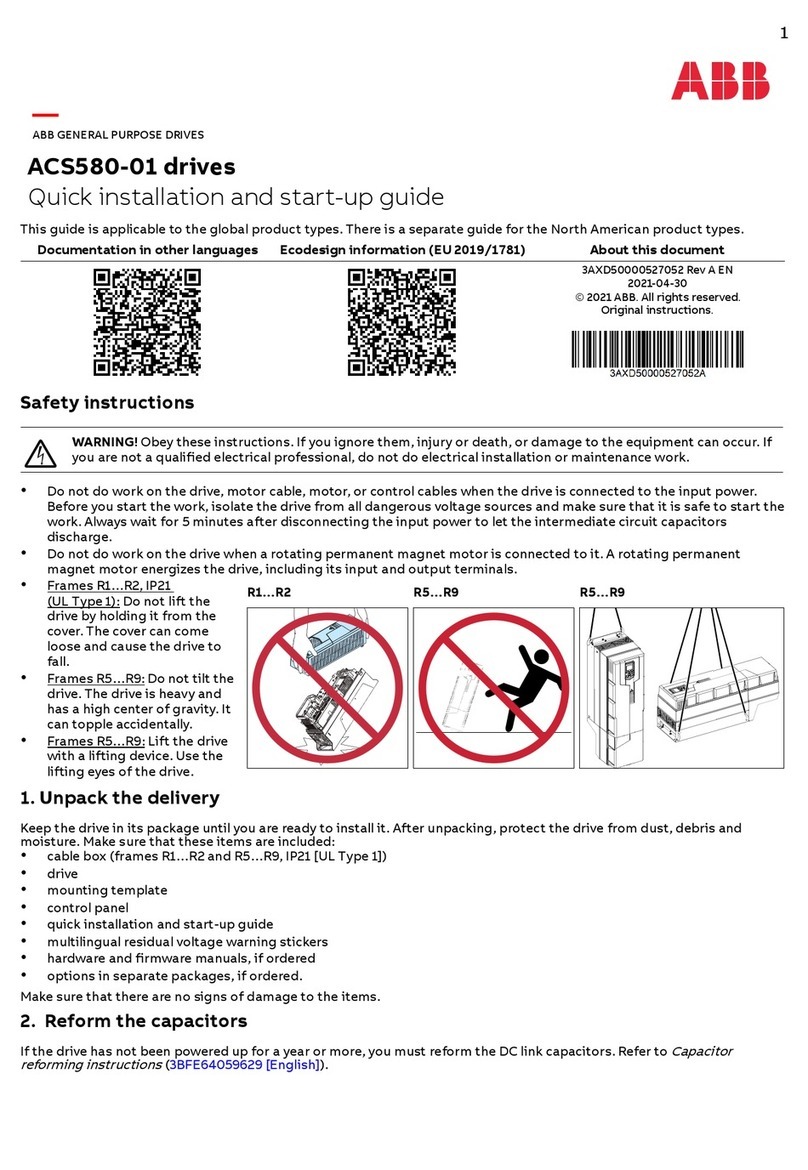 ABB ACS580-01 drives Installation manual