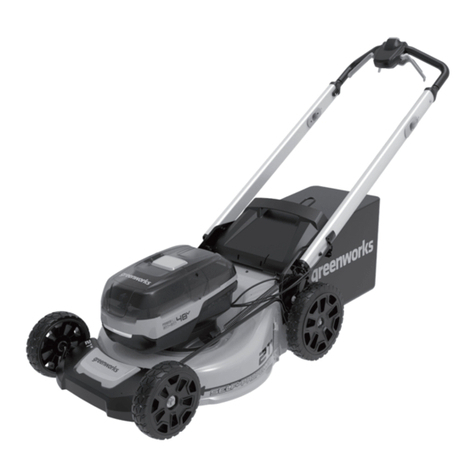 GreenWorks MO48L4423 User manual