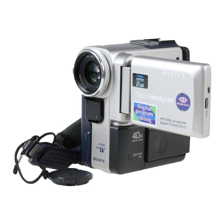 Sony Handycam DCR-PC4E User manual