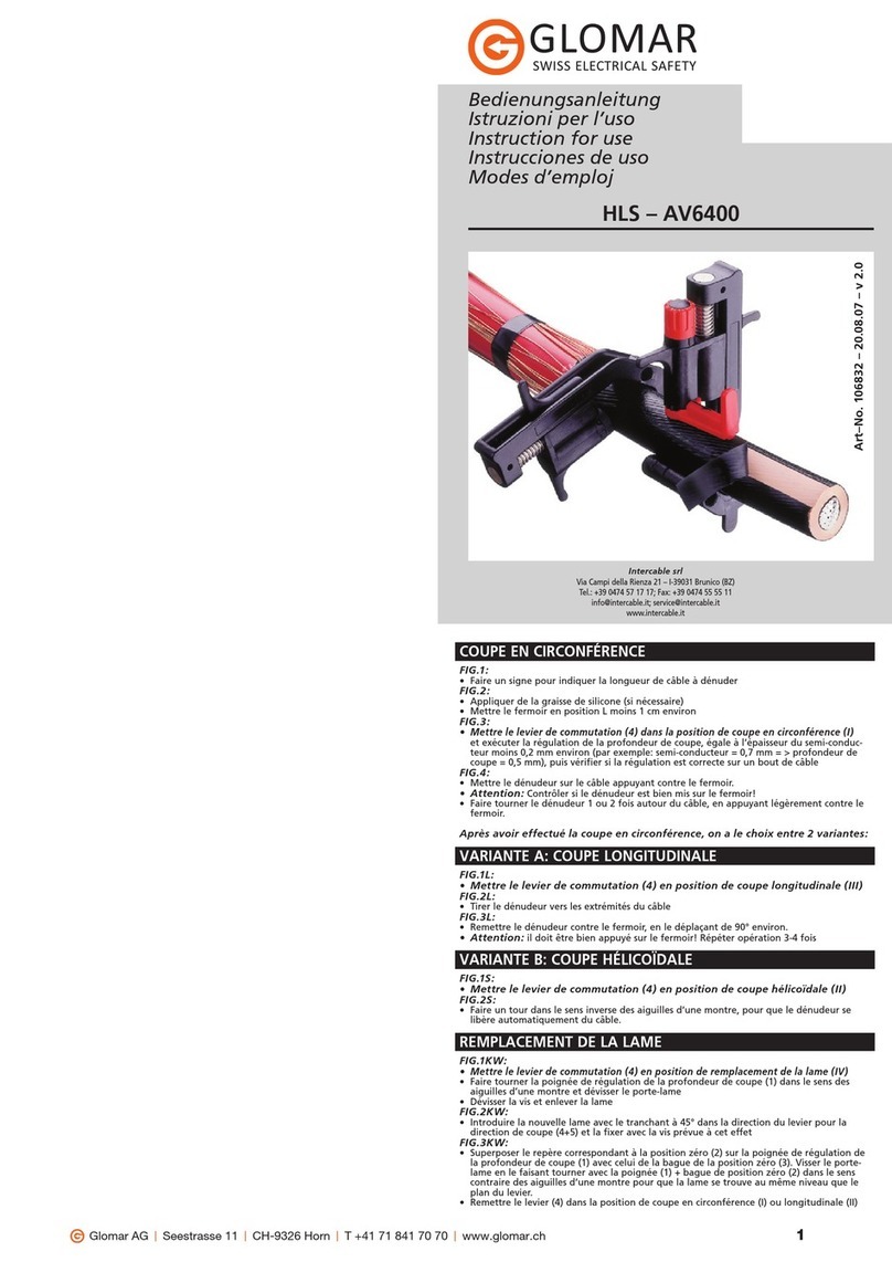 Glomar HLS-AV6400 User manual