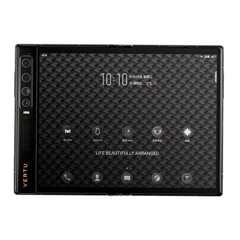 Vertu AYXTA FOLD User manual