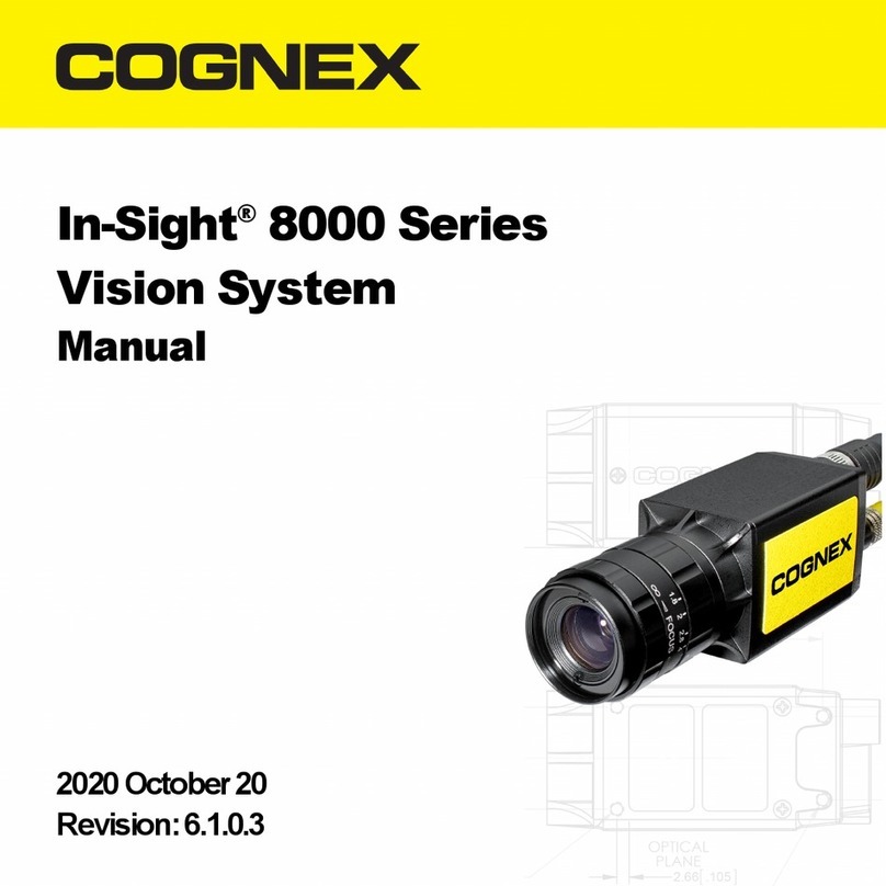 Cognex In-Sight 8000 Series User manual Cognex In-Sight 8000 Series User manual