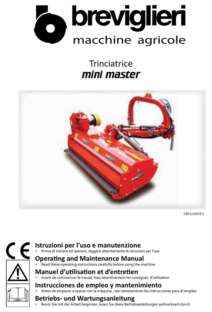 breviglieri mini master 120 Operating instructions