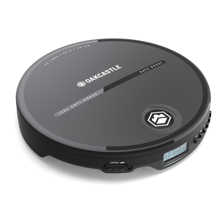 Oakcastle CD-10 user manual
