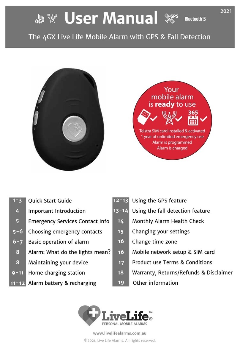 LiveLife 4GX User manual