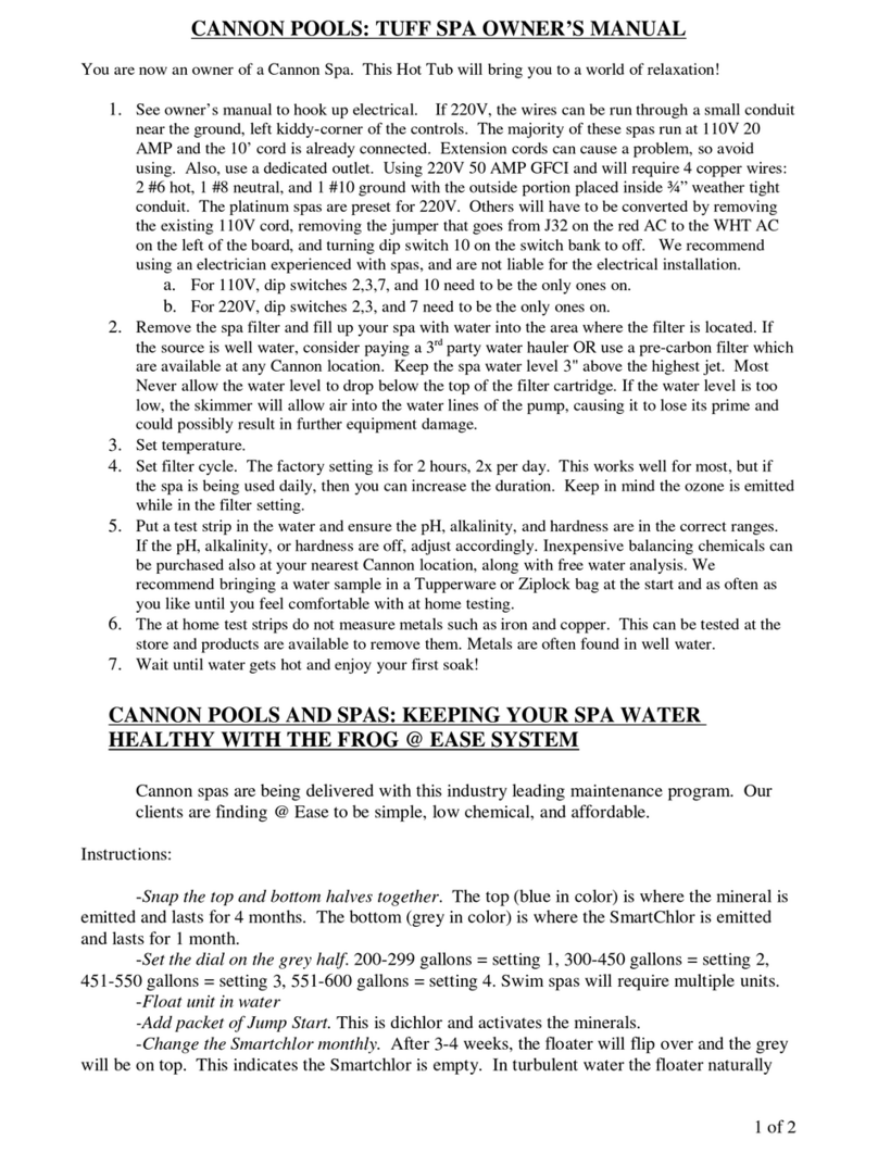 Cannon TUFF owner's manual