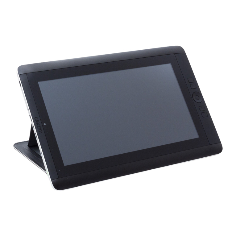 Wacom Cintiq Companion DTH-W1300 User manual
