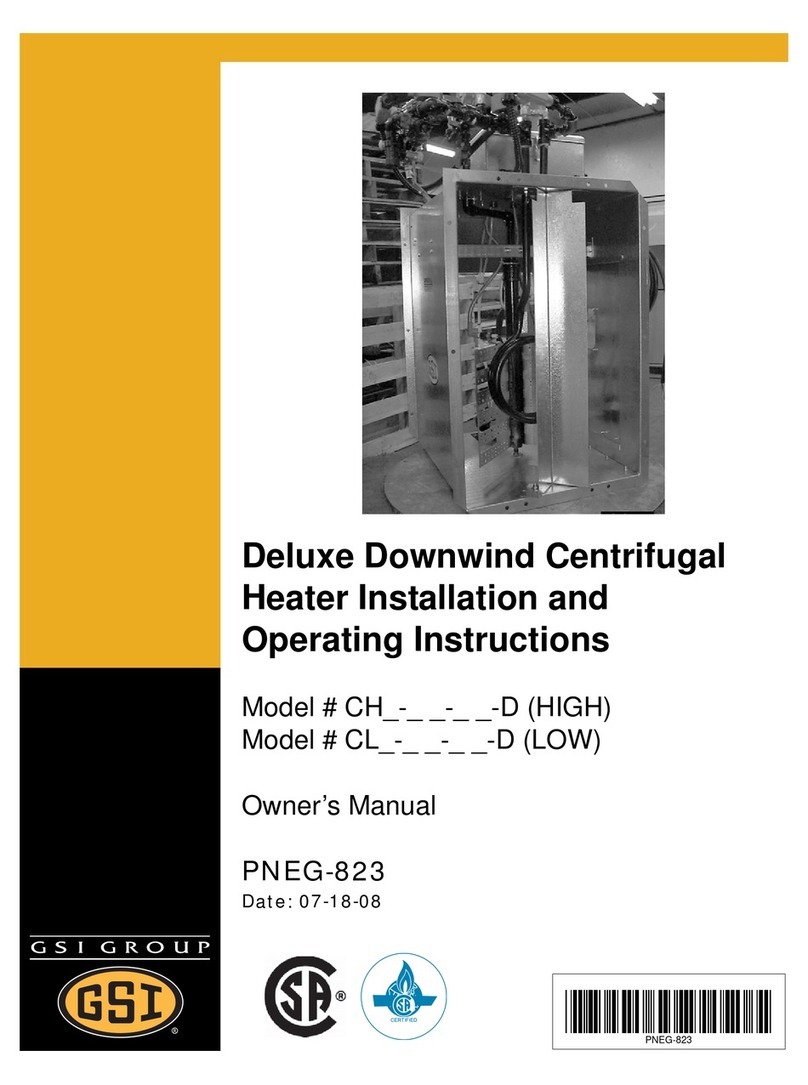 GSI Group CH-D Series operating instructions