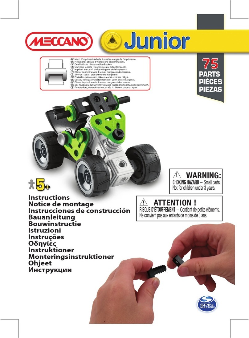 Meccano Junior User manual
