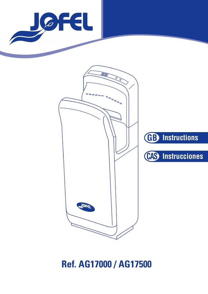 Jofel AG17000 instructions