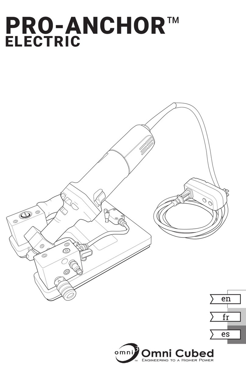 Omni cubed Pro-Anchor PA-132-EV user guide Omni cubed Pro-Anchor PA-132-EV user guide