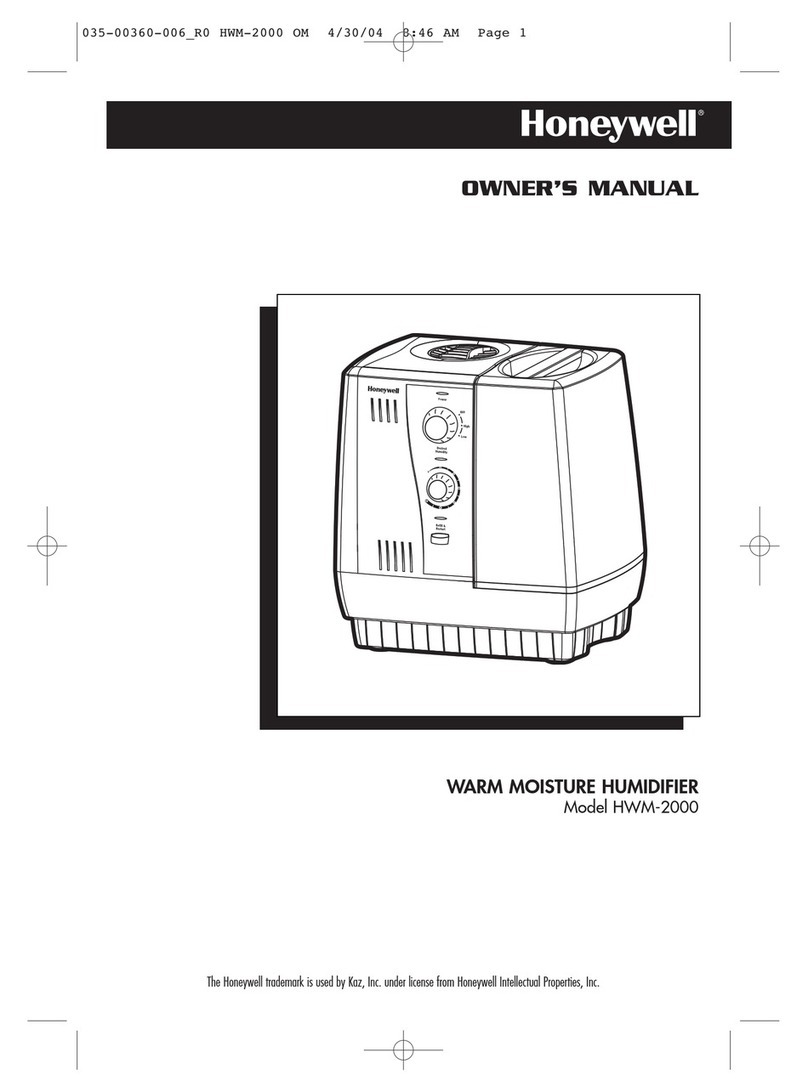 Honeywell HWM-2000 User manual