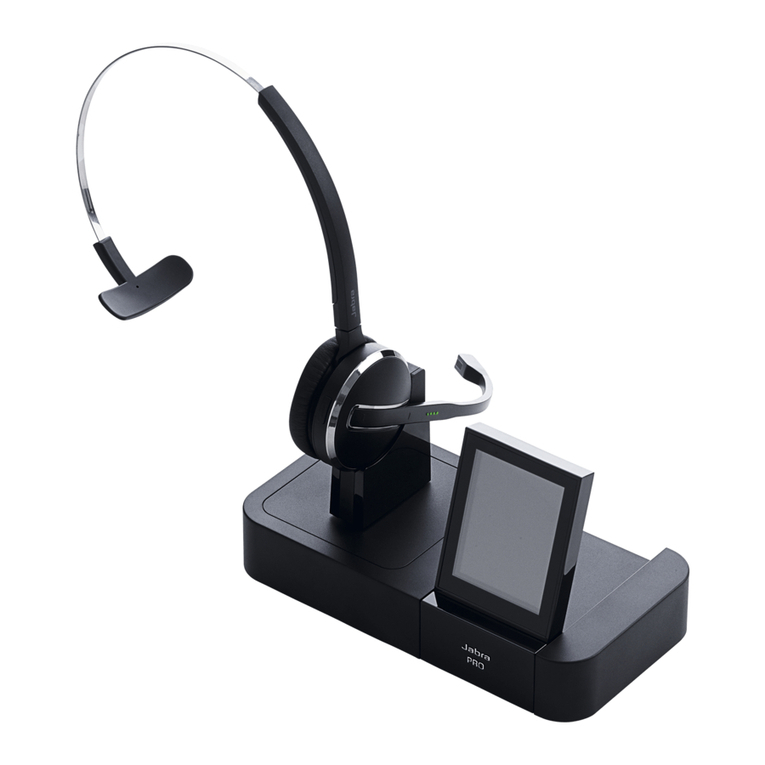 Jabra Pro 9460 Mono Operator's manual