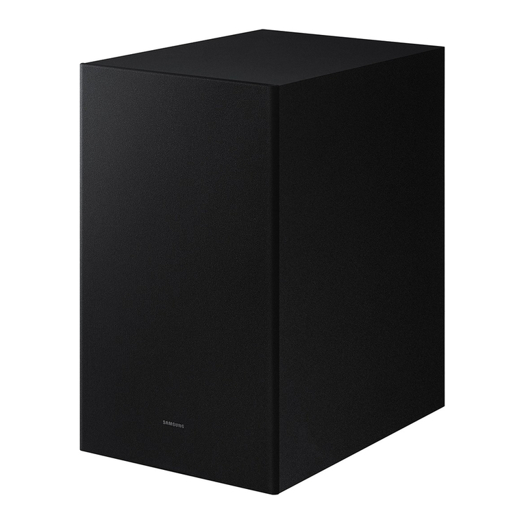 Samsung HW-A650 Installation instructions
