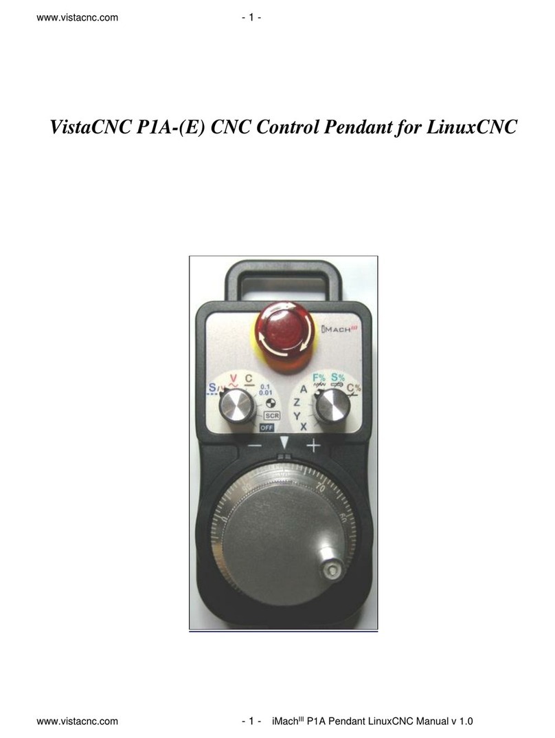 vistaCNC iMach P1A manual
