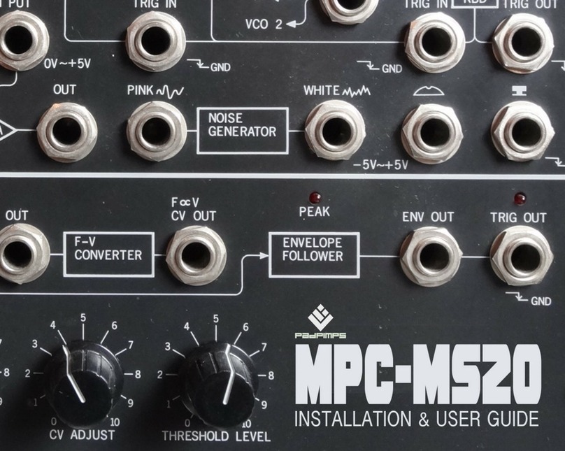 padpimps MPC-MS20 Installation & user guide