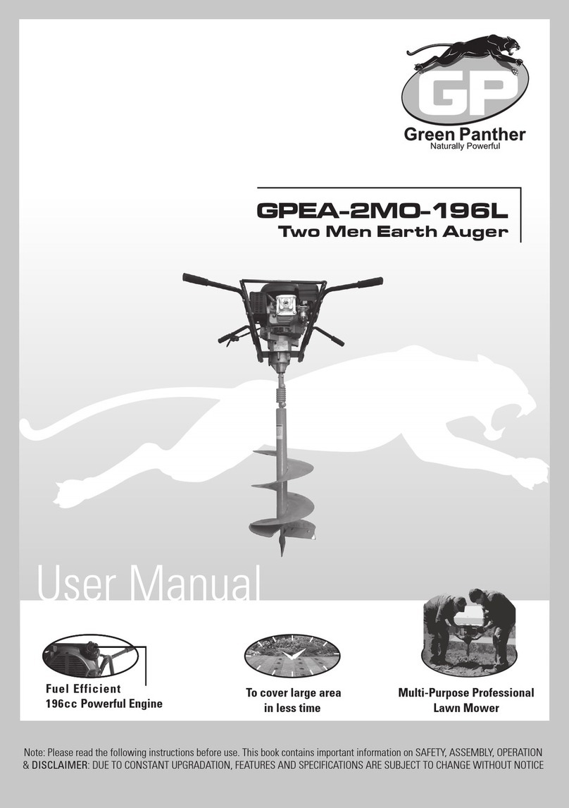 Green Panther GPEA-2MO-196L user manual
