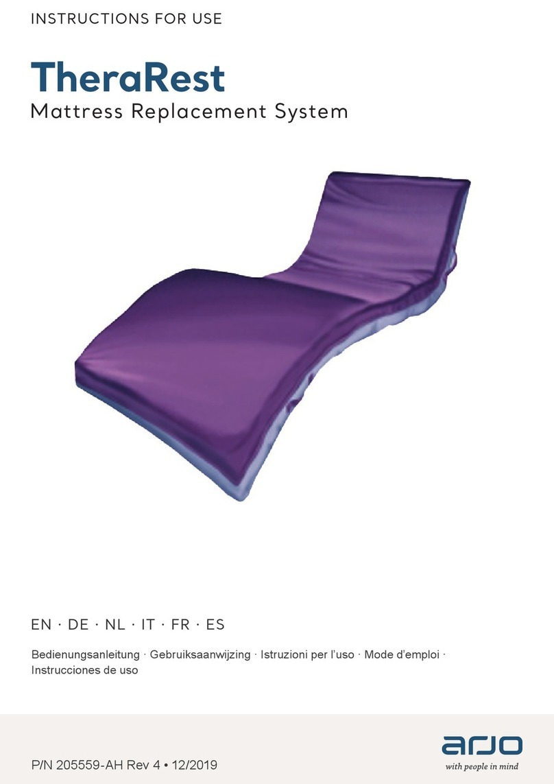 Arjo TheraRest Series User manual