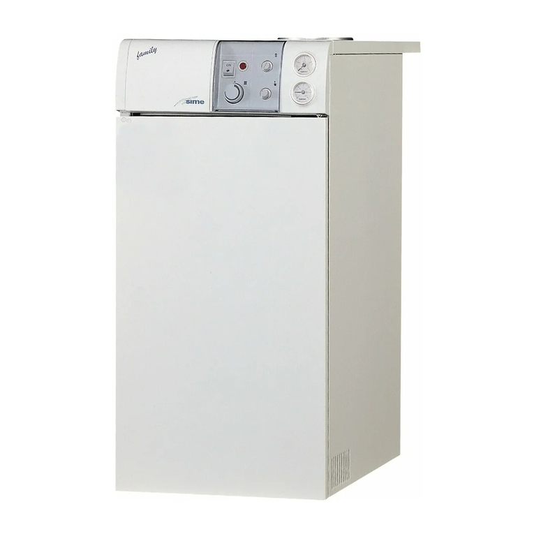 Sime RX 19 TP Operating and maintenance manual