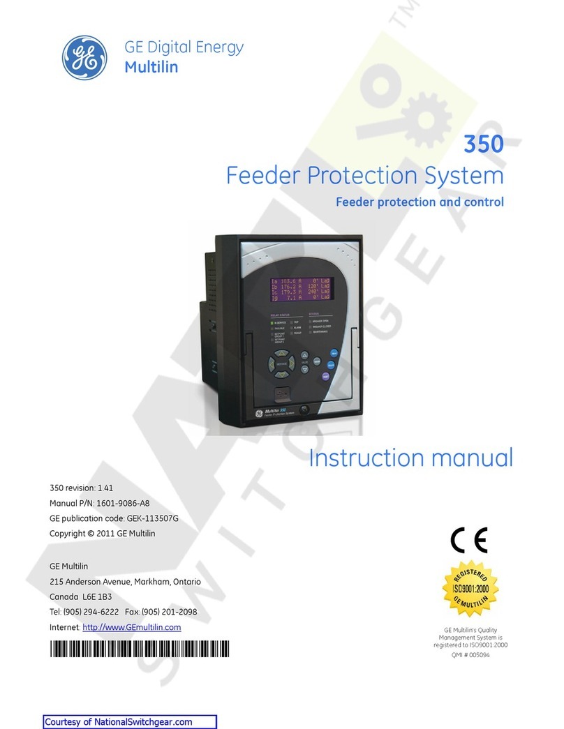 GE ML Series 350 User manual