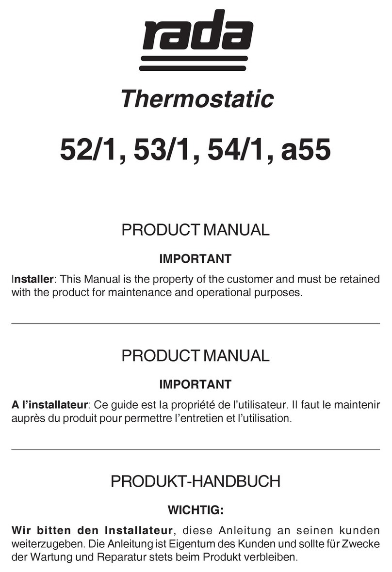 rada 52/1 product manual