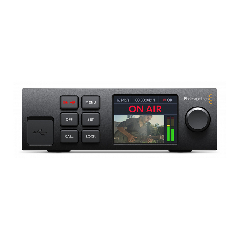 Blackmagicdesign Web Presenter HD Installation and operation manual Blackmagicdesign Web Presenter HD Installation and operation manual