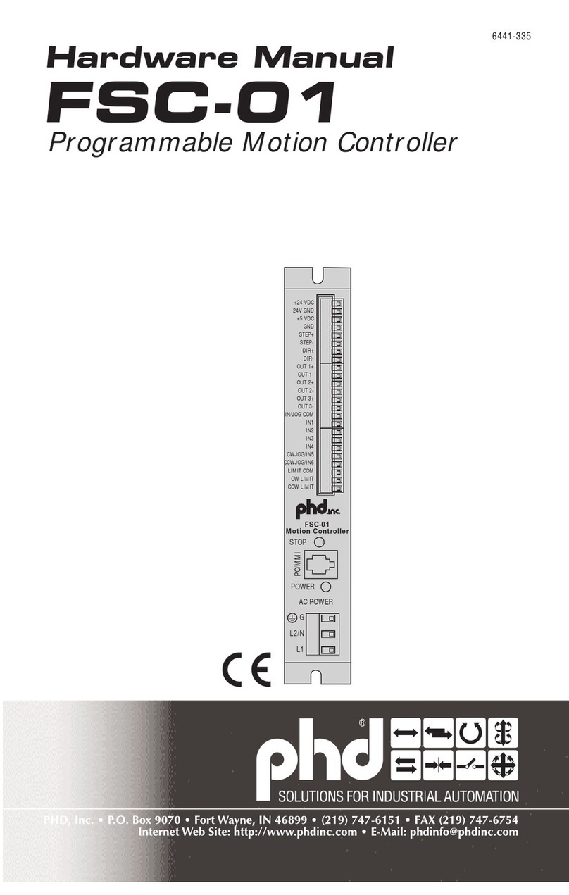 PHD FSC-01 Hardware manual