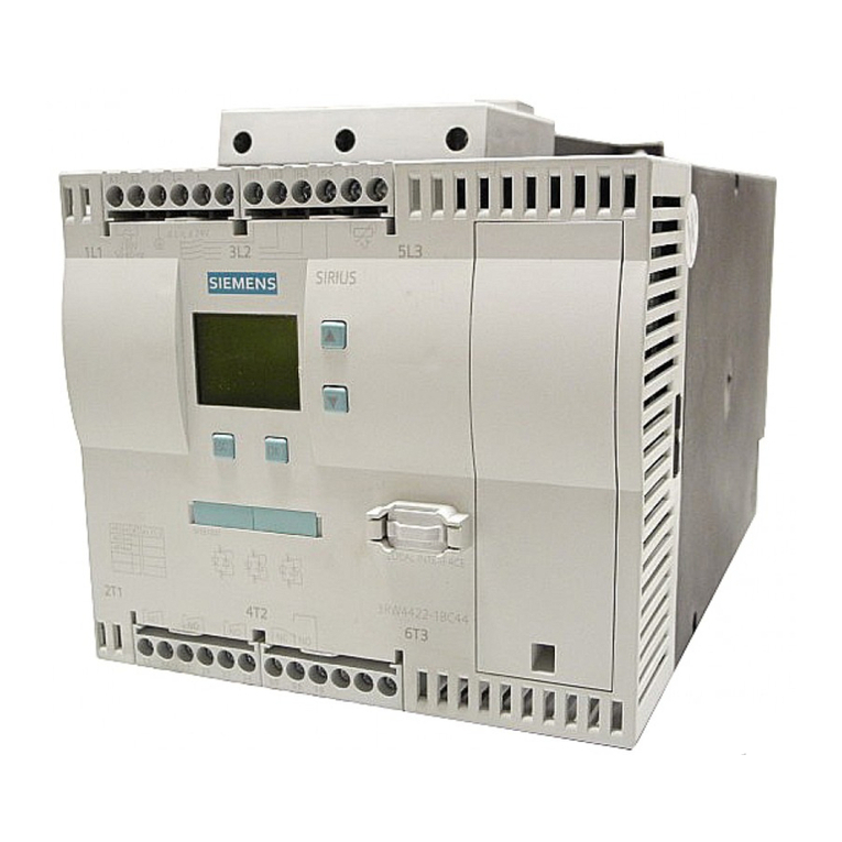 Siemens SIRIUS 3RW44 2 Series User manual