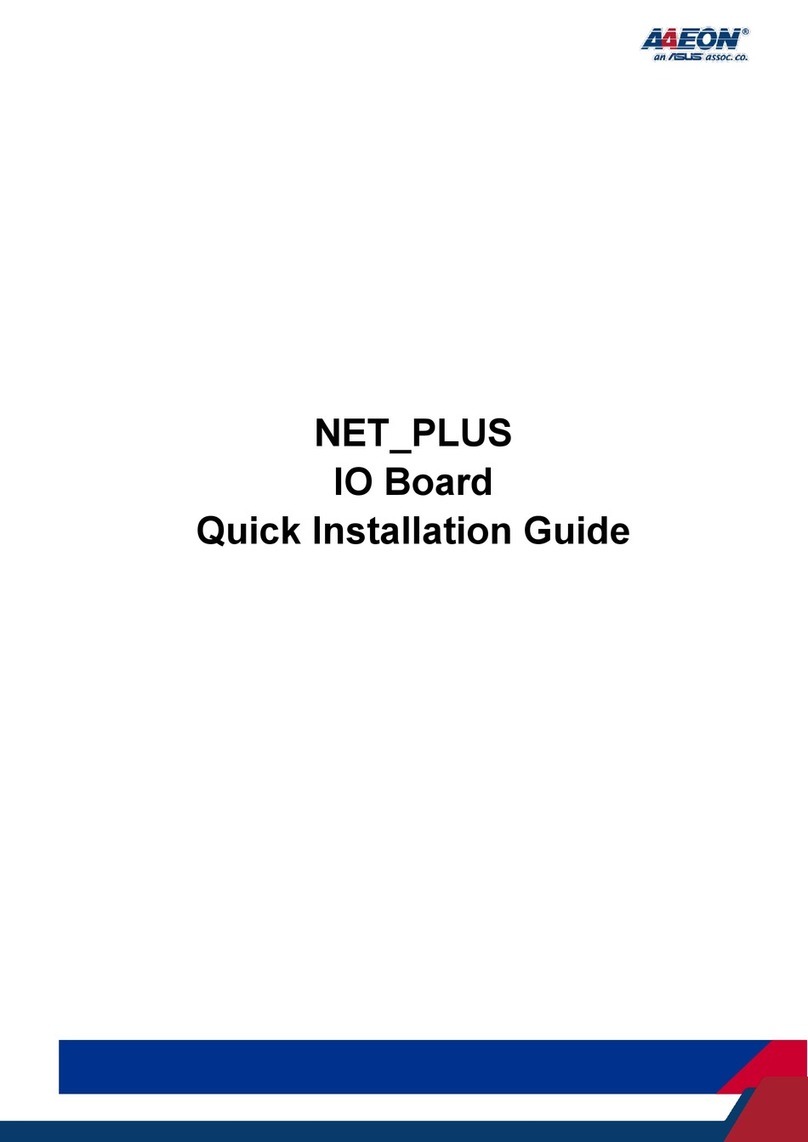 Asus AAEON NET-PLUS User manual