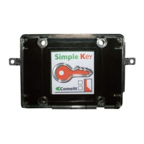 Comelit simple key Technical manual