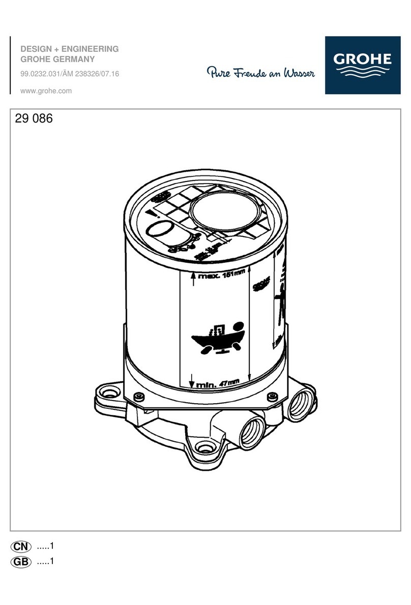 Grohe 29 086 User manual