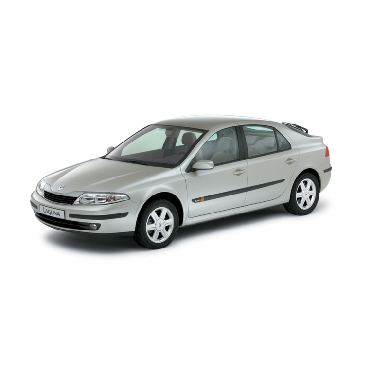 Renault LAGUNA 2000 User manual