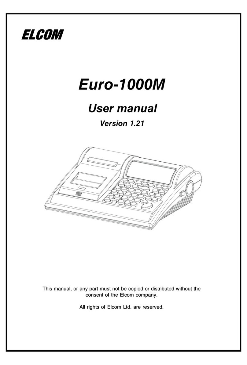 ELCOM Euro-1000M user manual