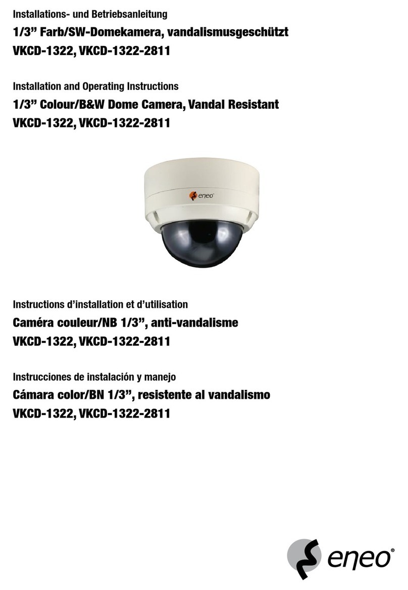 Eneo VKCD-1322 User manual Eneo VKCD-1322 User manual