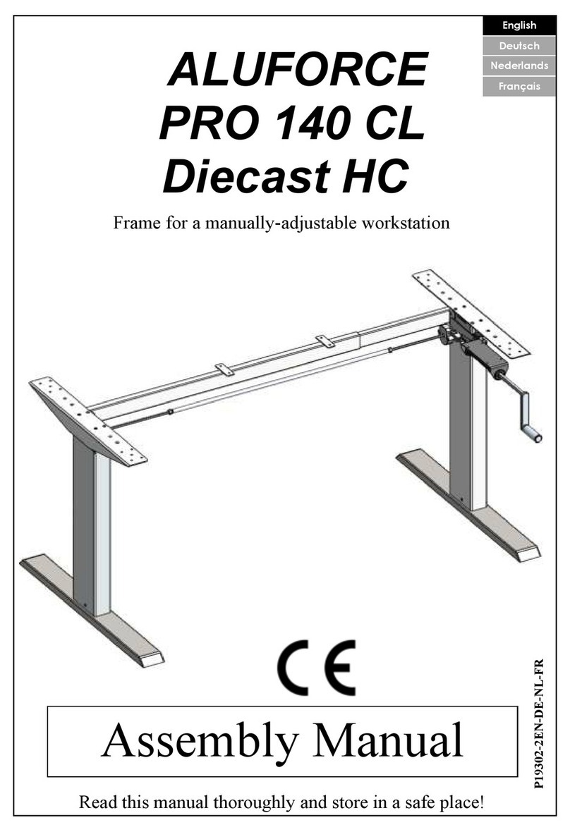 Actiforce ALUFORCE PRO 140 CL Diecast HC User manual