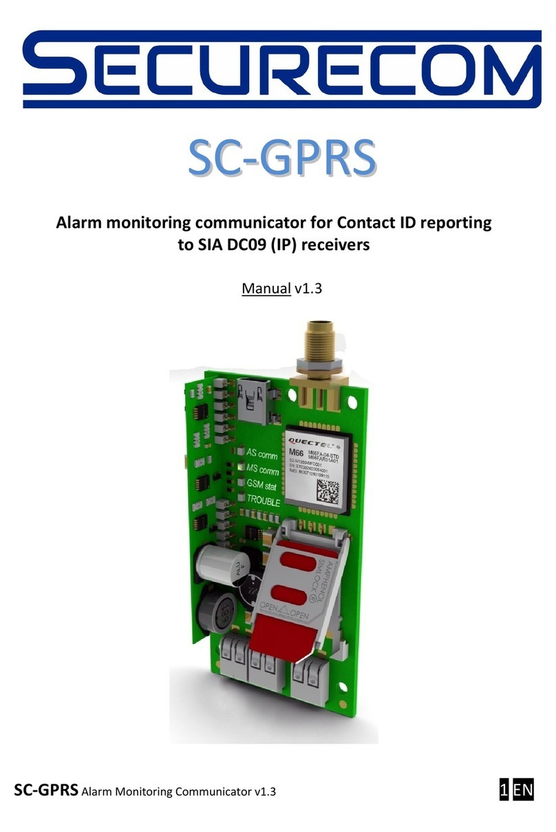 SECURECOM SC-GPRS manual