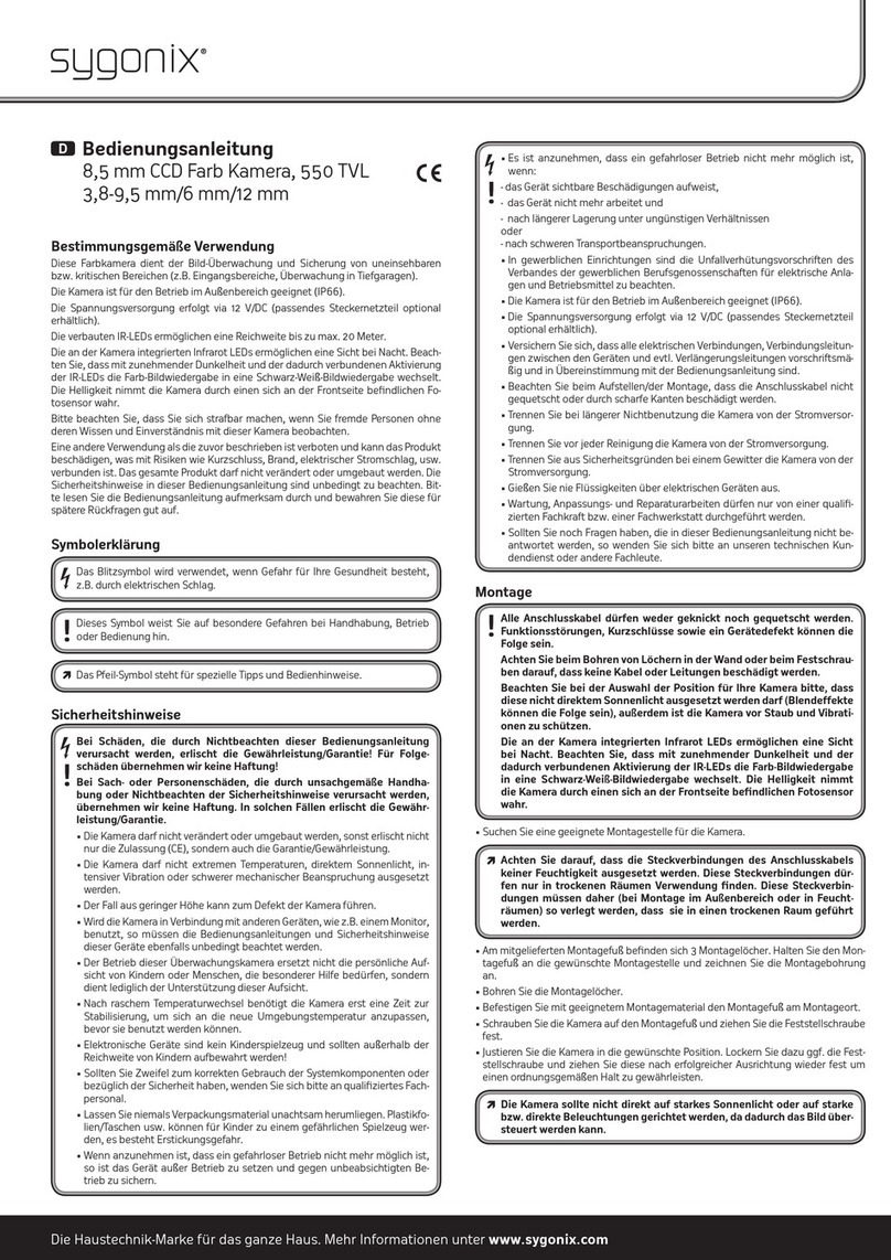 Sygonix 751729 operating instructions