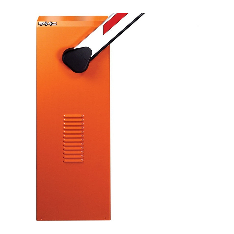 FAAC 640 User manual