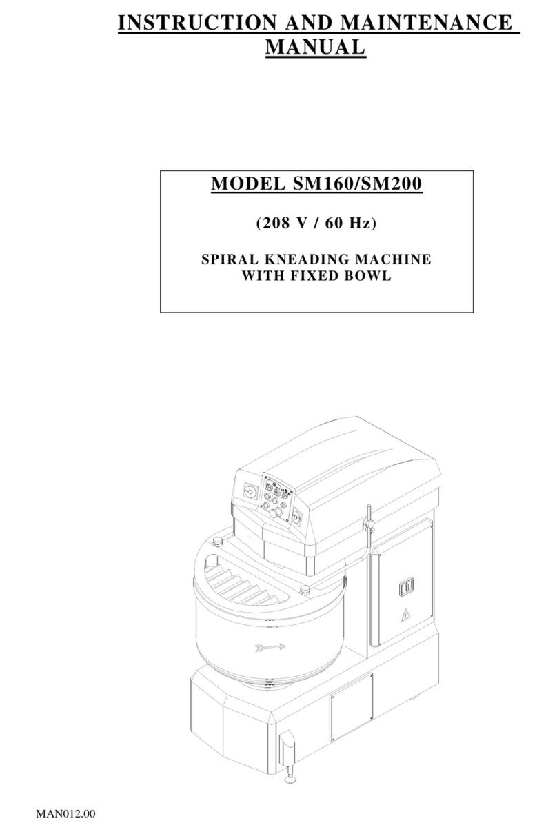 Lucks SM160 Instruction and maintenance manual
