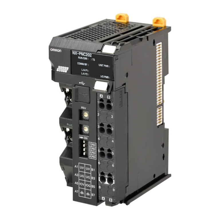 Omron PROFINET NX-PNC202 user manual