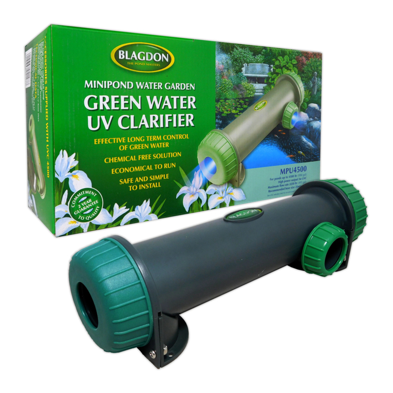 Blagdon MINIPOND UVC 4500 User manual