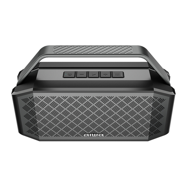 Aiwa Lunatic MI-X280 User manual