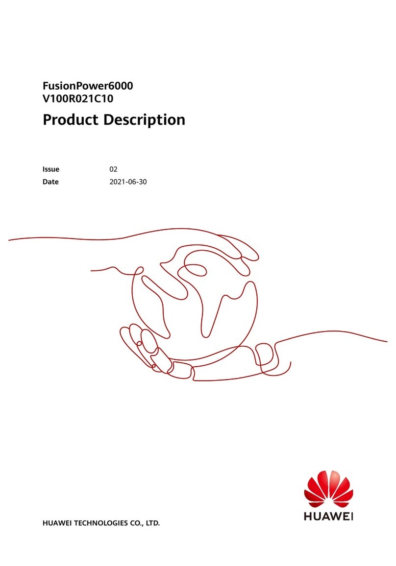 Huawei FusionPower6000 Technical specifications