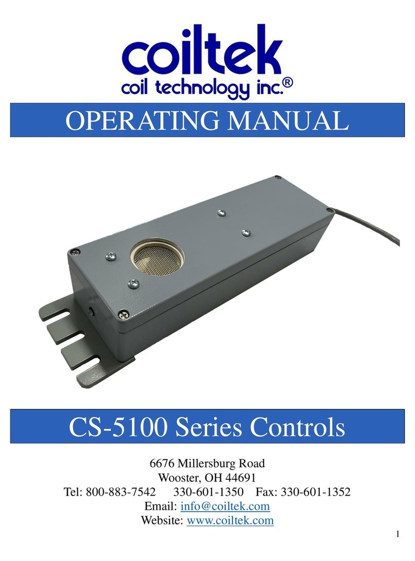 Coiltek CS-5100 Series operating manual
